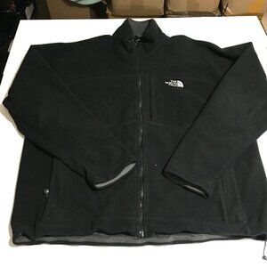 The North Face Windwall Mens XL Black Full Zip Fleece Jacket